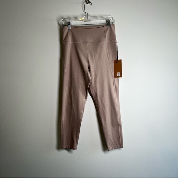 NEW GIRLFRIEND COLLECTIVE NWT High Waist 7/8 Leggings In Quartz Size L - Picture 3 of 7